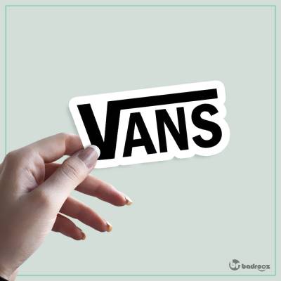 استیکر و برچسب vans