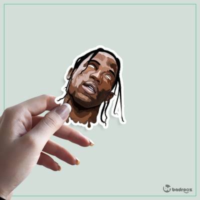 استیکر و برچسب تراویس اسکات  - 2 Travis Scott