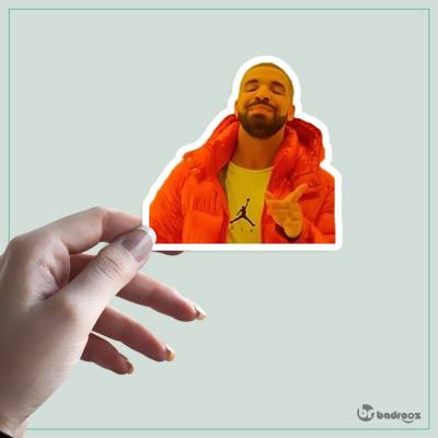 استیکر و برچسب دریک - Drake 3