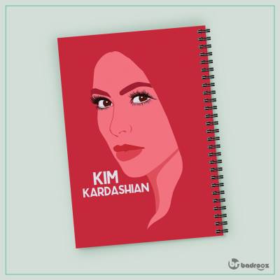 دفتر یادداشت kim kardashian