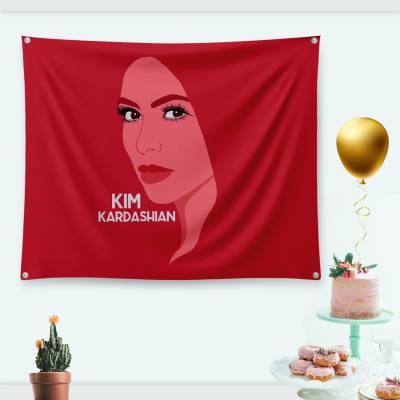 دراپ بنر kim kardashian