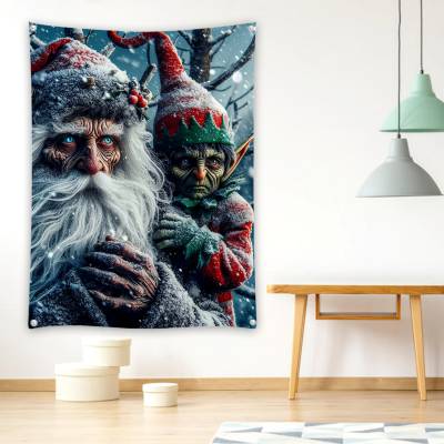 دراپ بنر Santa & Elfi