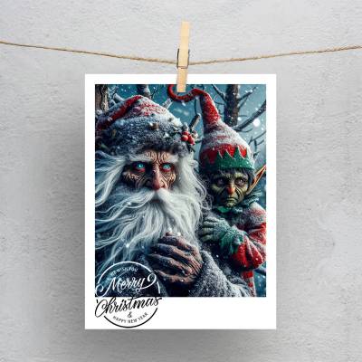 پولاروید(فتوکارت) Santa & Elfi