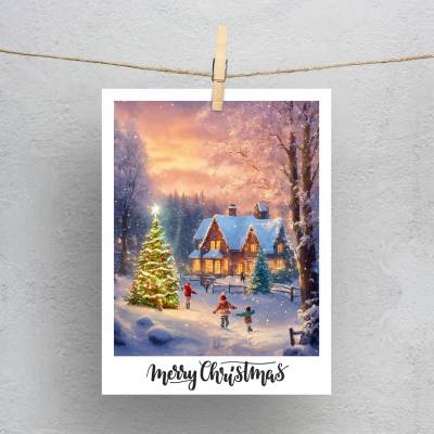 پولاروید(فتوکارت) Christmas Yard