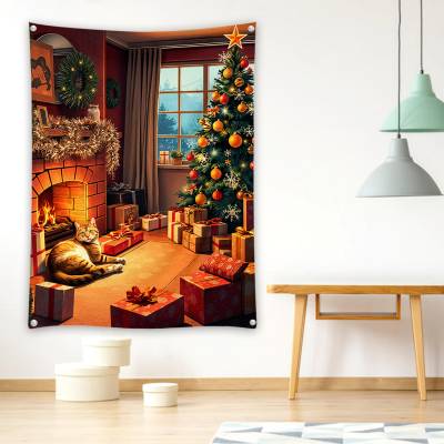 دراپ بنر Christmas Home 2
