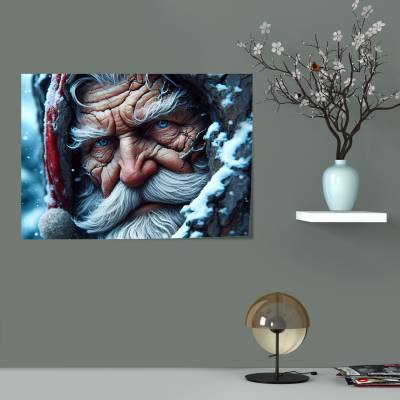 پوستر سیلک Santa AI