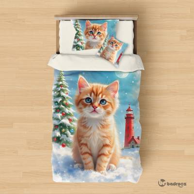 روتختی یک نفره Christmas Cat