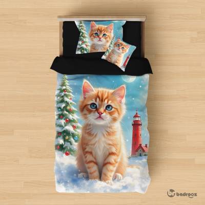 روتختی یک نفره Christmas Cat