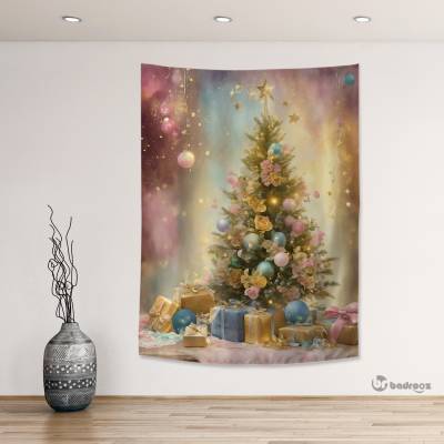 بک دراپ Christmas Tree