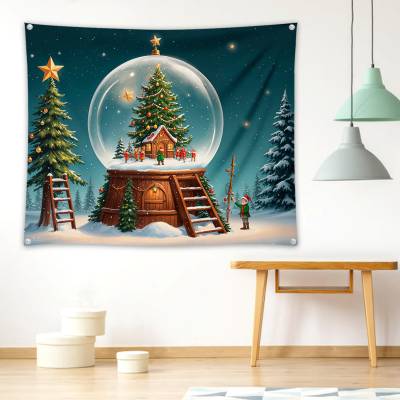 دراپ بنر Christmas Globe