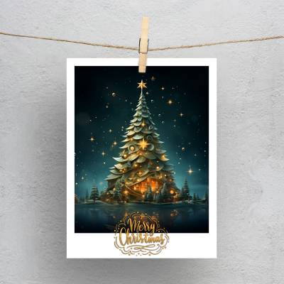 پولاروید(فتوکارت) Christmas Tree 2