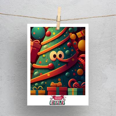 پولاروید(فتوکارت) Christmas Tree & Gifts