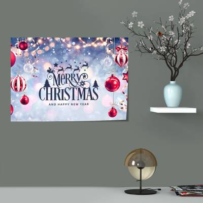 پوستر سیلک Merry Christmas 10