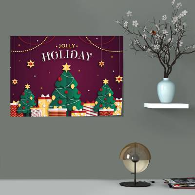 پوستر سیلک Happy Holiday
