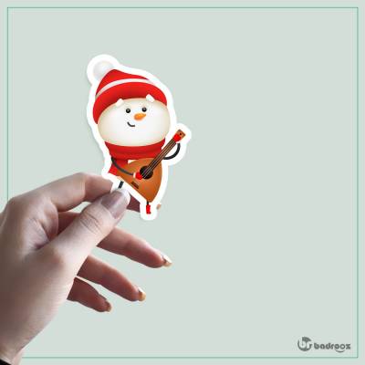 استیکر و برچسب Cute Santa 2