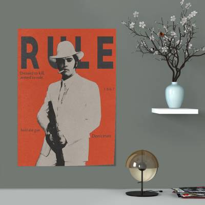 پوستر سیلک Elvis Presley Rule