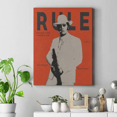 تابلو کنواس (بوم) Elvis Presley Rule