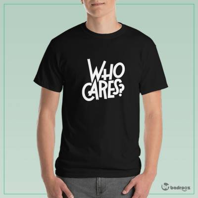 تی شرت مردانه who care