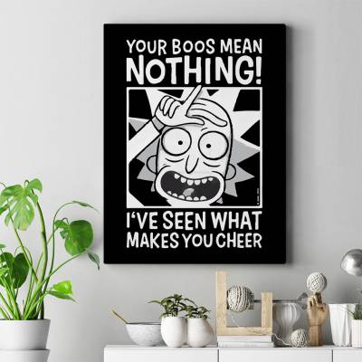 تابلو کنواس (بوم) ریک و مورتی 5 -Rick and Morty