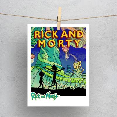 پولاروید(فتوکارت) ریک و مورتی 6-Rick and Morty