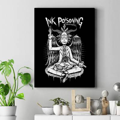 تابلو کنواس (بوم) ریک و مورتی 7-Rick and Morty