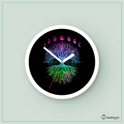 ساعت دیواری   درختی برای زندگی 
