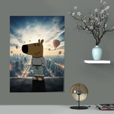 پوستر سیلک چیل گای در شهر