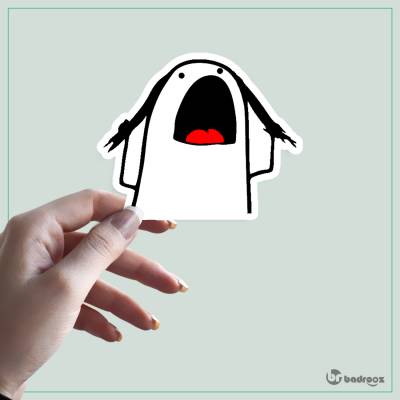 استیکر و برچسب میقولی کلافه