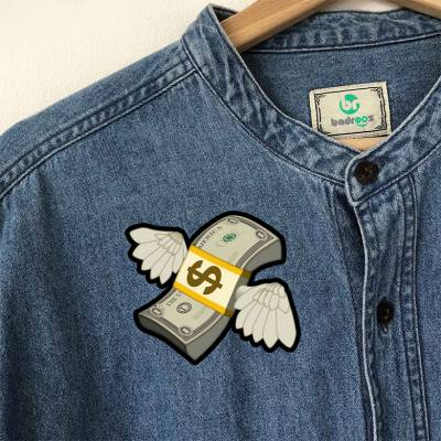 پچ حرارتی (برچسب لباس) money 6