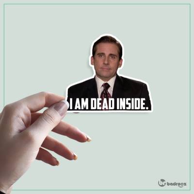 استیکر و برچسب  I am Dead Inside