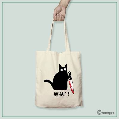 کیف خرید کتان (توت بگ) killer cat