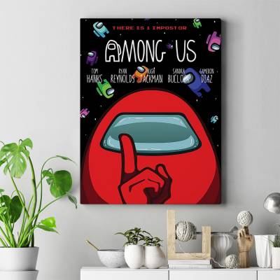 تابلو کنواس (بوم) 8 Among Us 