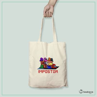 کیف خرید کتان (توت بگ) Among Us 14