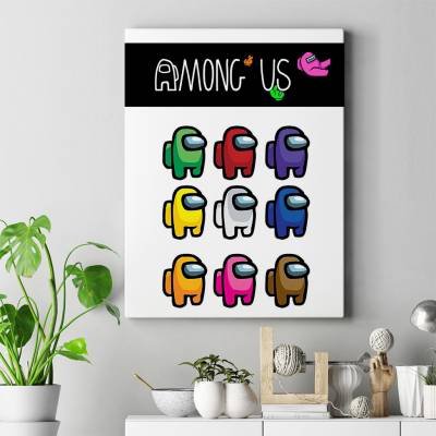 تابلو کنواس (بوم) Among Us 25