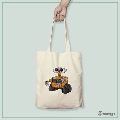 کیف خرید کتان (توت بگ) 2 Wall.E