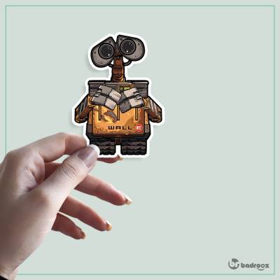 استیکر و برچسب 12 Wall.E 