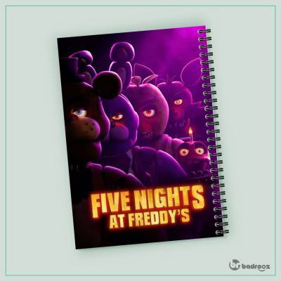 دفتر یادداشت 7 Five Nights AT Freddy`s