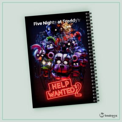 دفتر یادداشت 8 Five Nights AT Freddy`s