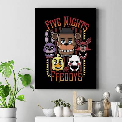 تابلو کنواس (بوم) 13 Five Nights AT Freddy`s