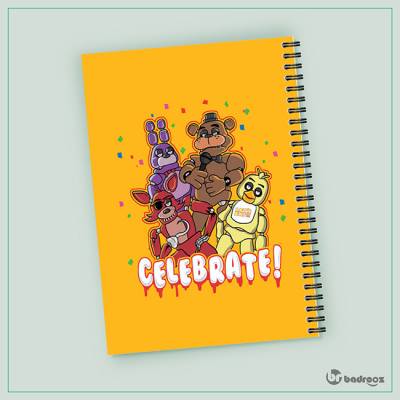 دفتر یادداشت 14 Five Nights AT Freddy`s