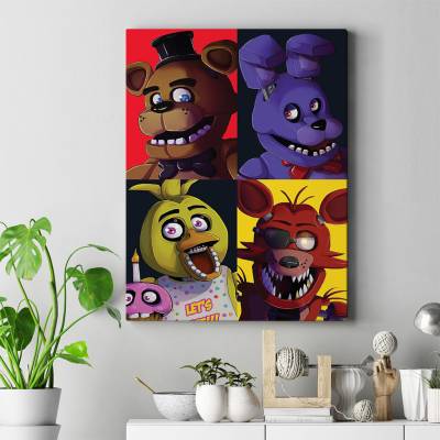 تابلو کنواس (بوم) 15 Five Nights AT Freddy`s