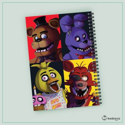 دفتر یادداشت 15 Five Nights AT Freddy`s