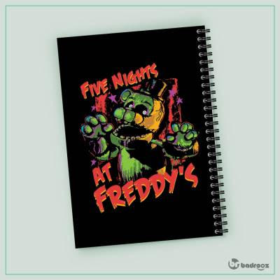 دفتر یادداشت 19 Five Nights AT Freddy`s
