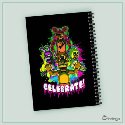 دفتر یادداشت 20 Five Nights AT Freddy`s