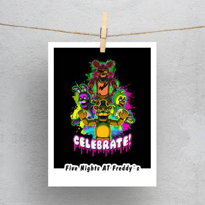 پولاروید(فتوکارت) 20 Five Nights AT Freddy`s
