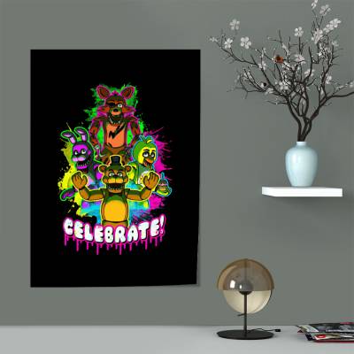 پوستر سیلک 20 Five Nights AT Freddy`s