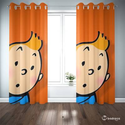 پرده پانچ تن تن - TinTin 5