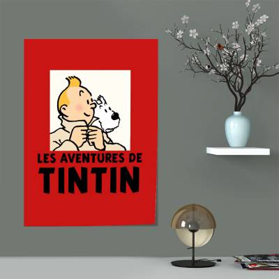 پوستر سیلک  تن تن - TinTin9