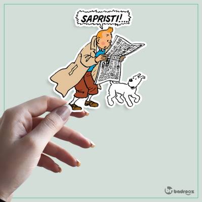 استیکر و برچسب تن تن - TinTin13