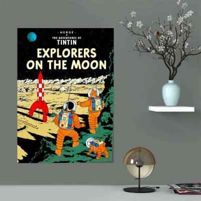 پوستر سیلک تن تن - TinTin 14